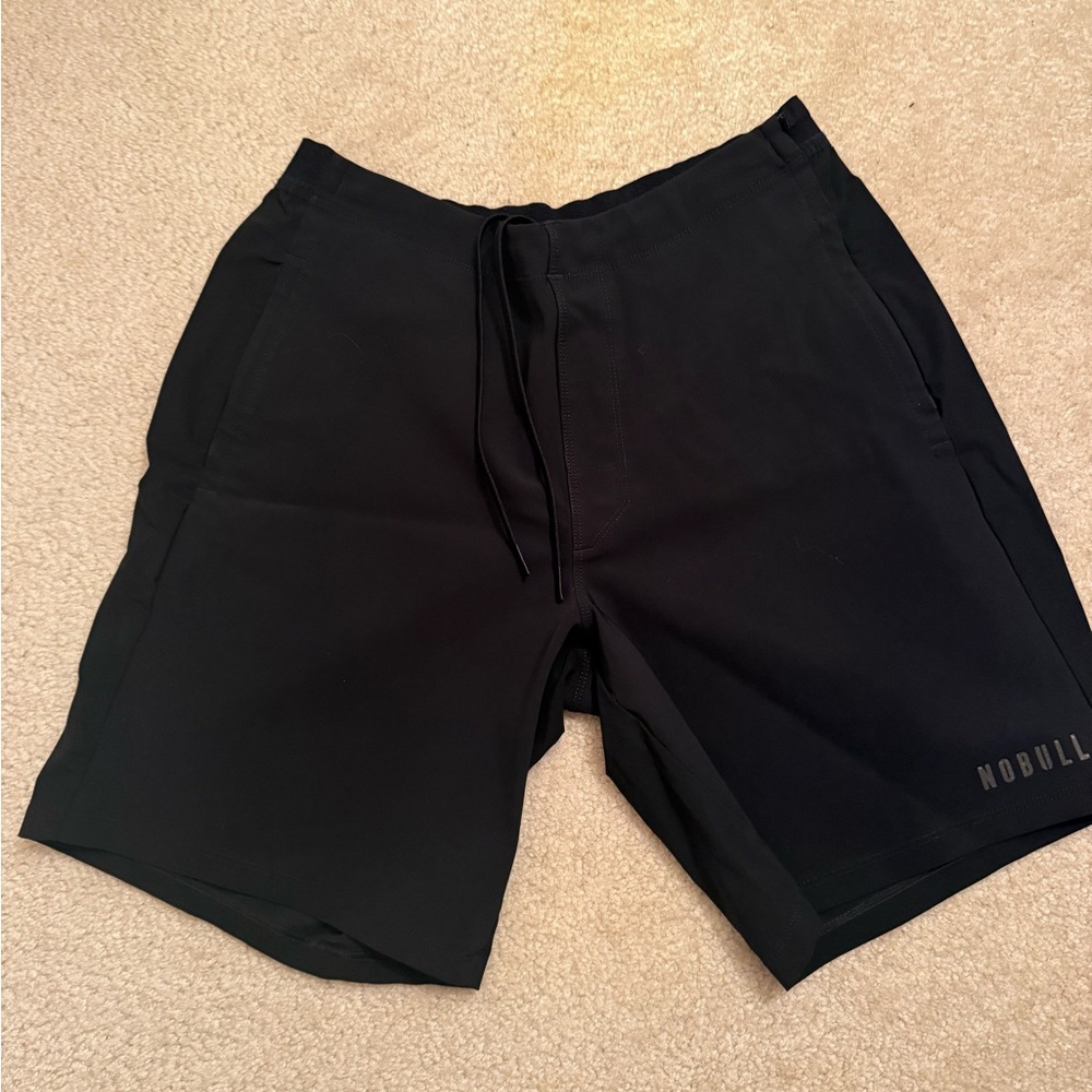 NOBULL Men's Athletic Black Shorts
